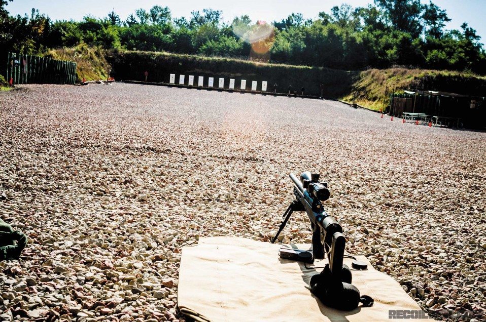 Shooting range at the cabin 88 Tactical