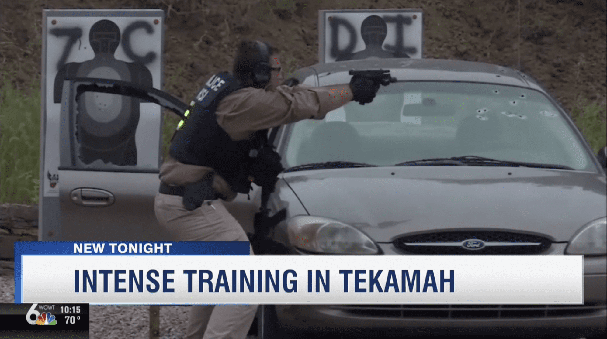 Law Enforcement Agencies Train in Tekamah