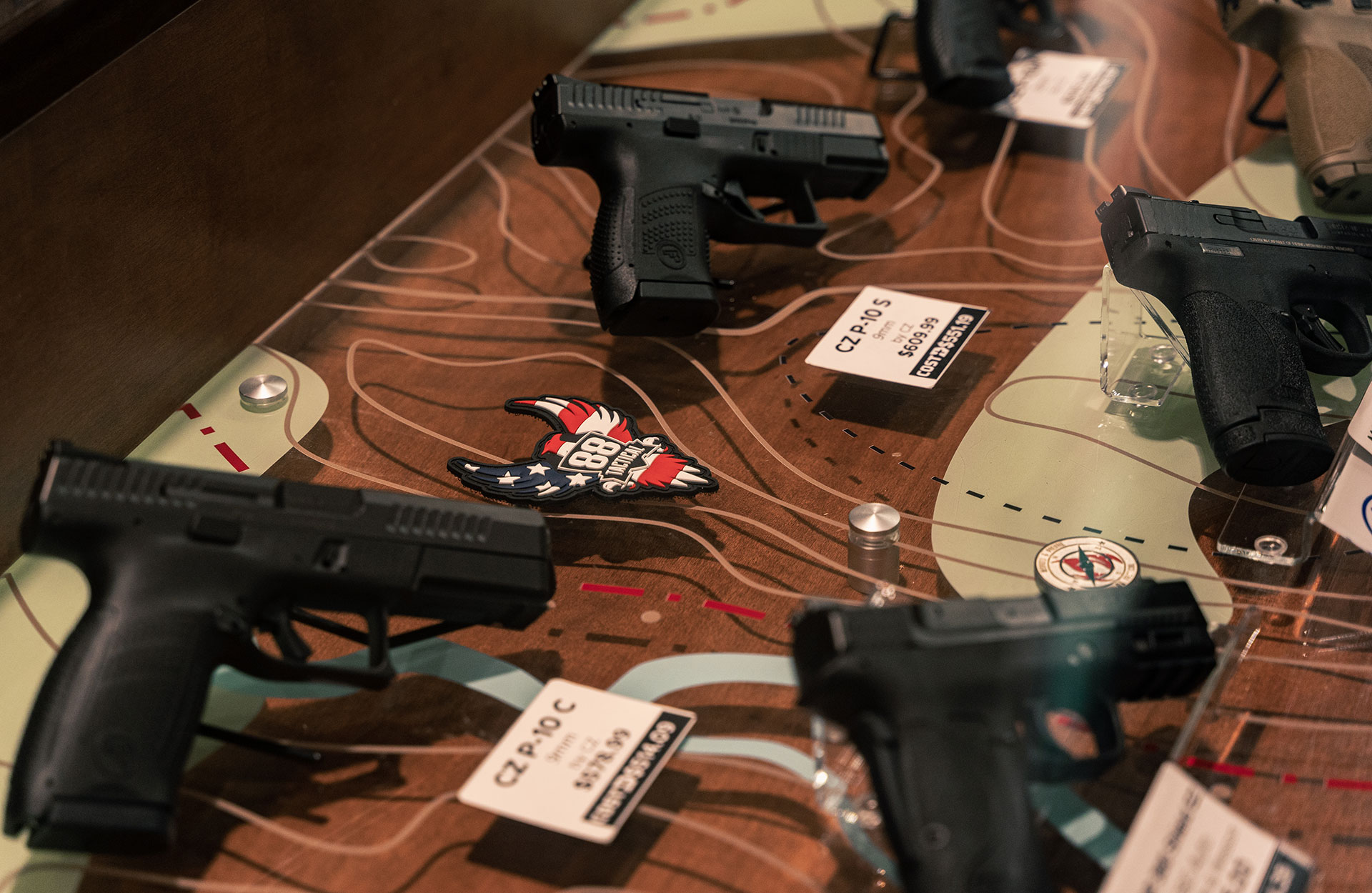 88 Tactical Pistols at firearm pro shop