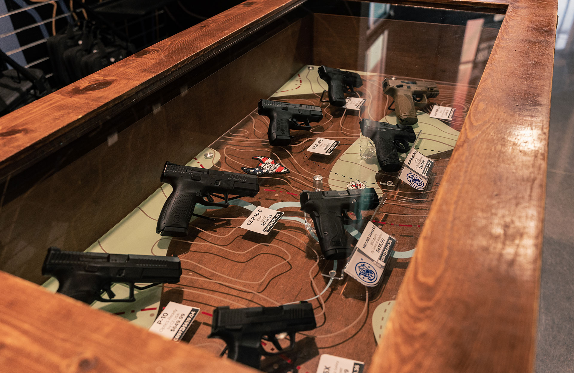 88 Tactical Pistols at firearm pro shop